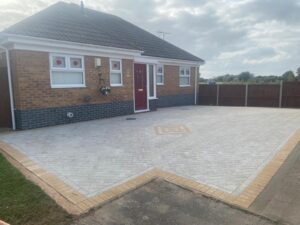 New Block Paved Driveway Witham, Essex
