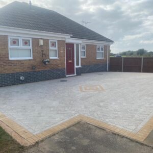 New Block Paved Driveway Witham, Essex