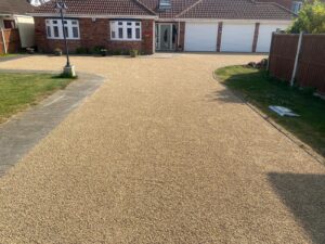 Tar and Chip Driveway Purleigh, Essex