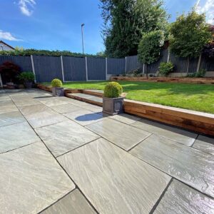 Indian Sandstone Patio in Chelmsford